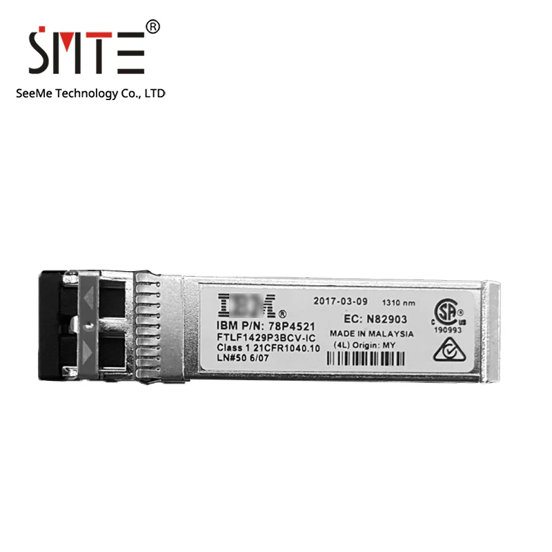 

Original 78P4521 FTLF1429P3BCV-IC 1310 10KM 16G Single-Mode SFP Fiber Optical Module Transceiver