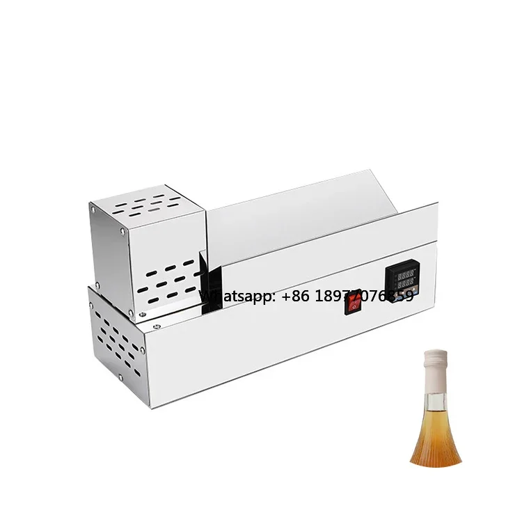 Unique Features Horizontal Pvc Film Heat Shrinker Wine Wrapping Bottle Capping Sleeve Shrinking Sealing Mac