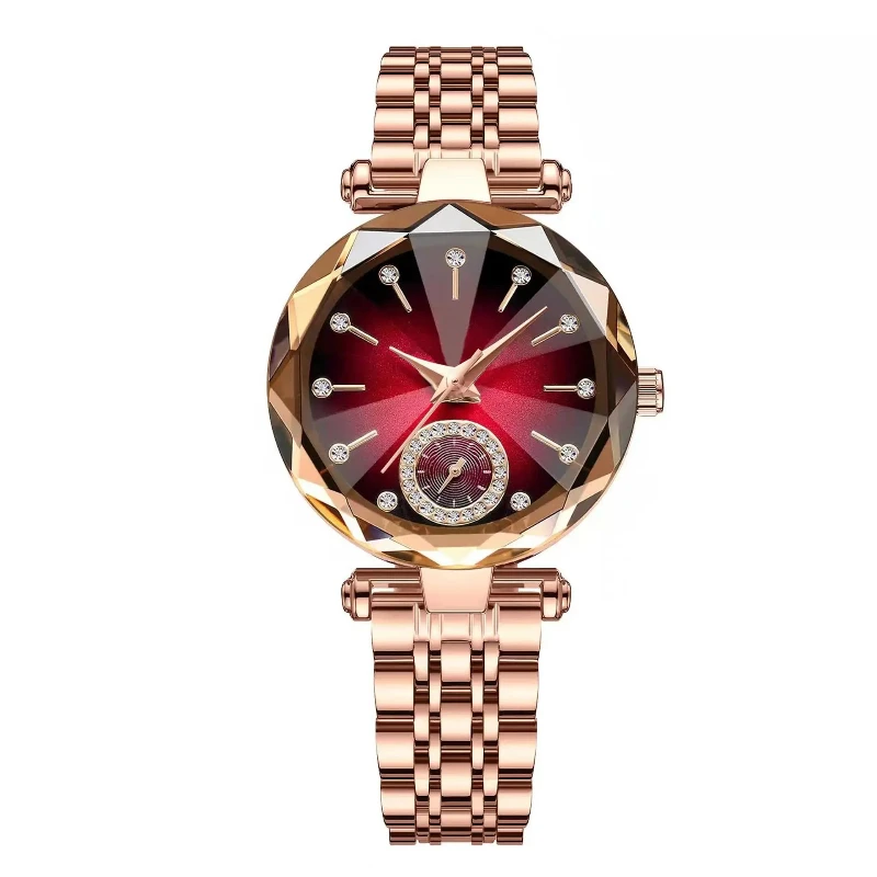 Reloj ساعة اليد النسائية الفاخرة أنيقة ساعات الفولاذ المقاوم للصدأ للنساء فستان ساعات كوارتز الماس Часы ЖеСНАКСНАКСНКСНКСНКНННКНН