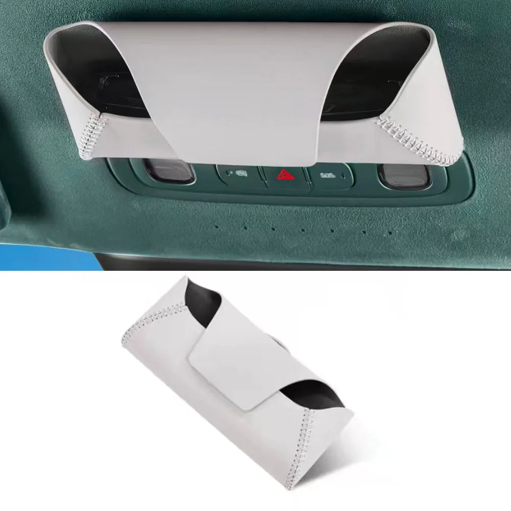 

Подходит для Xiaomi YU7 2025, автомобильный чехол для очков, центральная консоль, магнитный ящик для хранения солнцезащитных очков, потолочные аксессуары для хранения