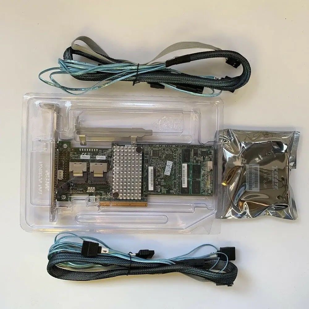 

LSI 9270CV-8i 1G Cache SAS RAID PCIe 3,0 6G RAID Controll + BBU09 + 2*8087 SATA