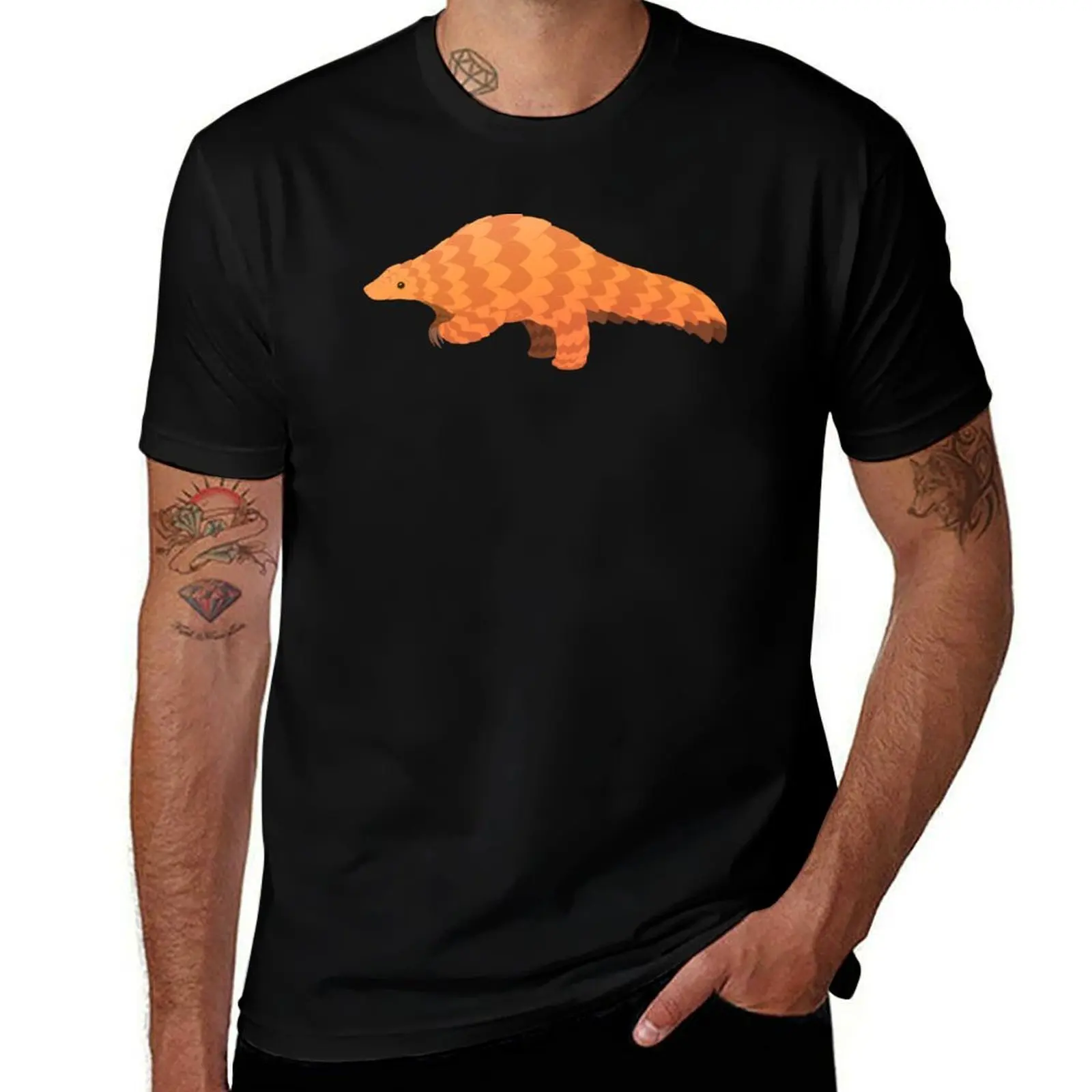 Pangolin pls T-Shirt man graphic t shirt T-Shirt