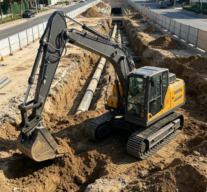 Professional Factory Direct Reinforced High Strength for Mining and Quarrying Projects 7 Ton Crawler Excavator