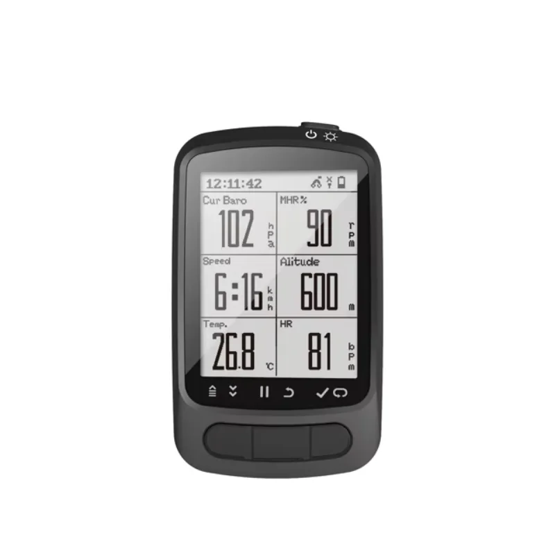 Chileaf Gps Fietscomputer ANT+ Draadloze Waterdichte Fietssnelheidsmeter Kilometerteller Voor Fiets