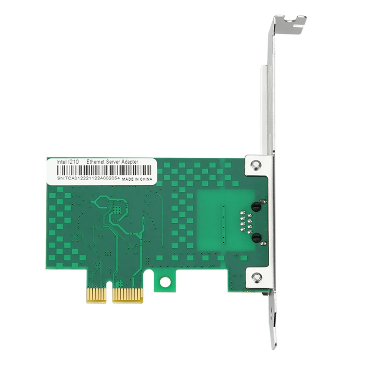 PCI Express Network Card PCIE X1 to RJ45 Gigabit Ethernet Network Adapter for Intel I210 Chip 1000Mbps PXE Network Card