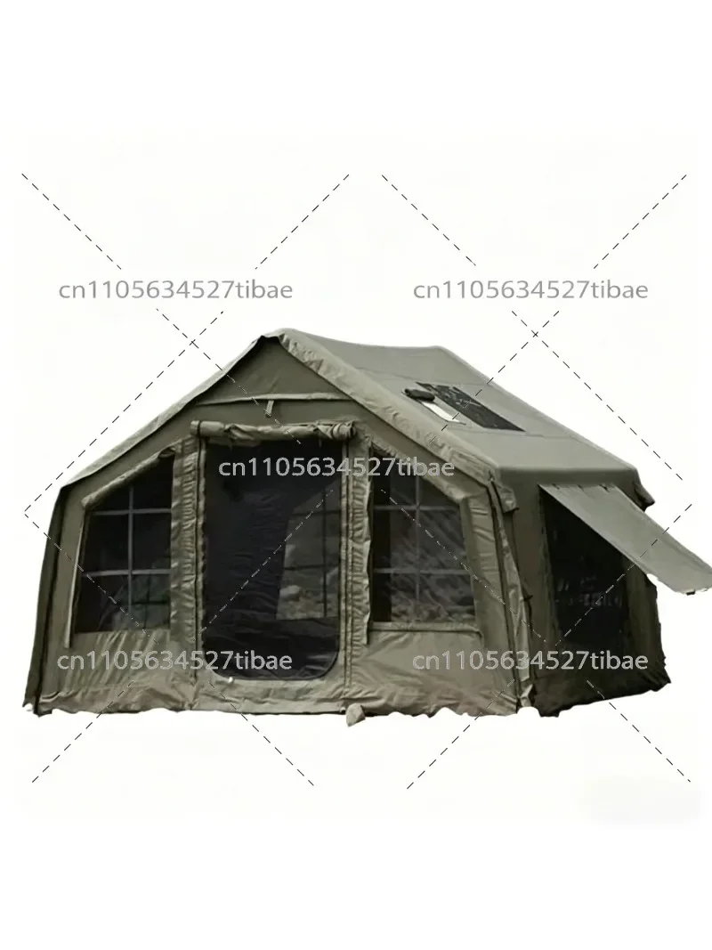 Pink Waterproof Inflatable Family Tent Outdoor Camping Air Tent