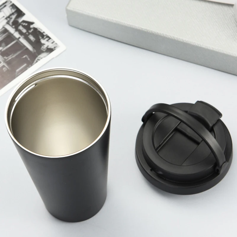 Car Tumbler Cooler Cup Insulated Travel Mug Portable Driving 304 Stainless Steel Coffee Thermal Drink Watch Bottle with Handle