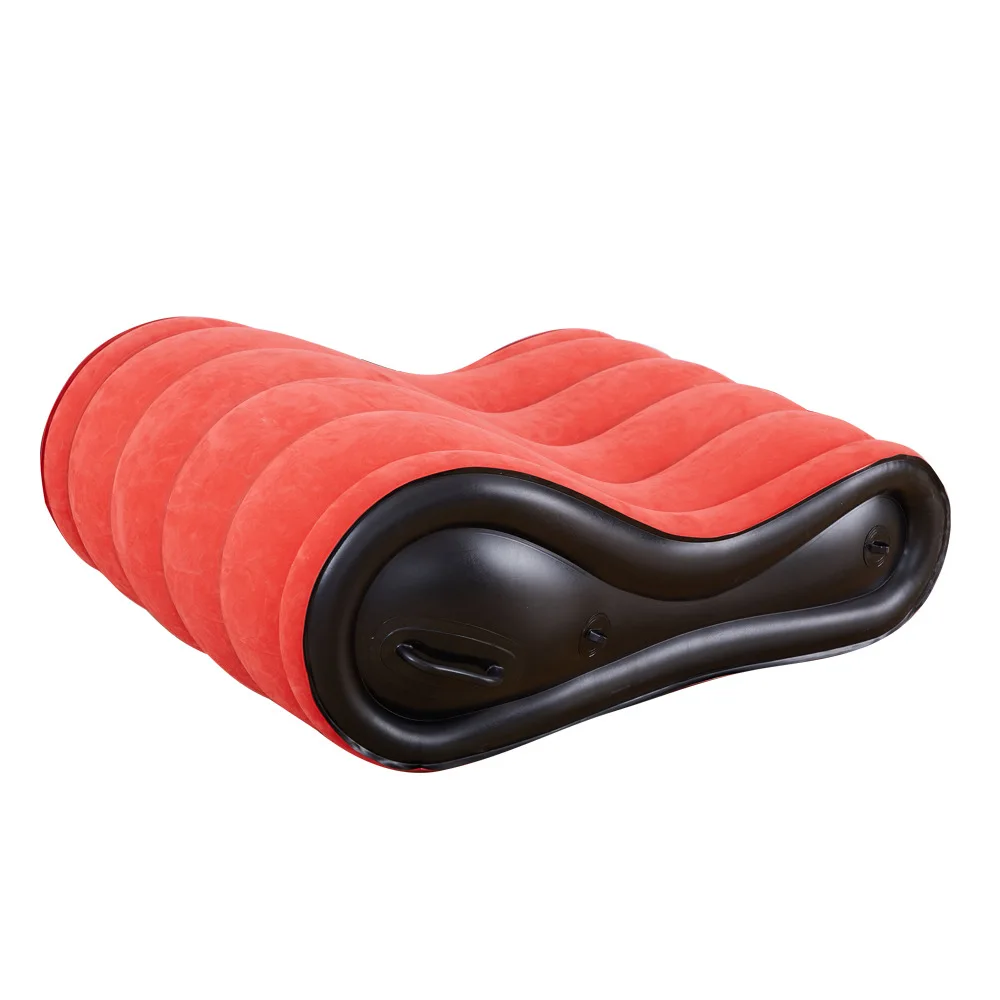 Multifunctional Massage Chair Inflatable Massage Sofa Bed S Shape Portable Folding Massage Cushion Small Household Full Body