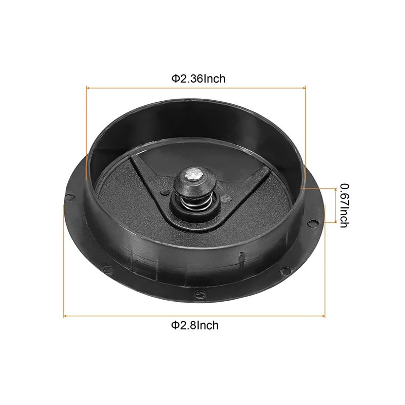 책상 그로멧 플라스틱 60mm 원형 케이블 구멍 커버 코드, 책상 그로밋 전선 정리, 사무실 가정 매일 사용, 흰색