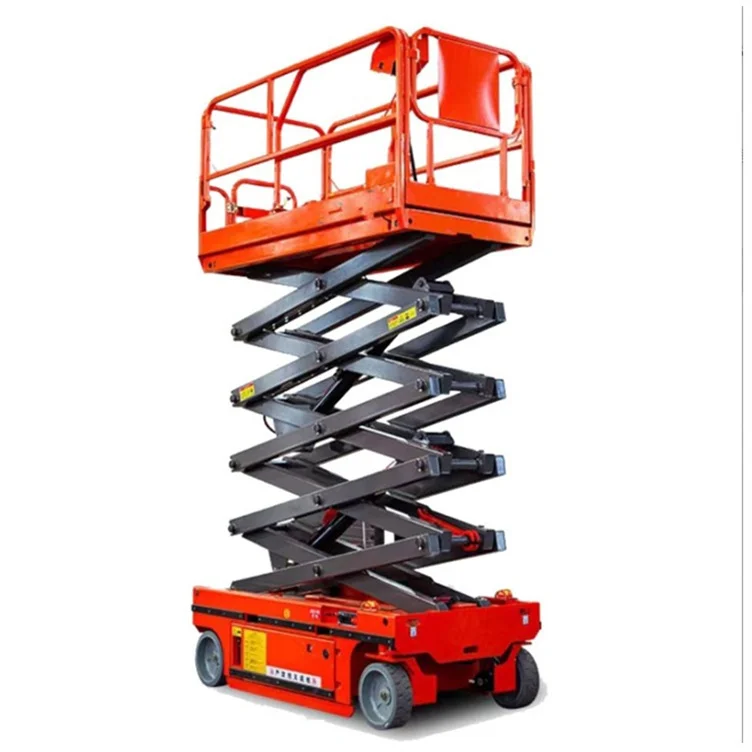 Chinese Manufacturers Wholesale Loading Equipment Mobile Car Telescopic Scissor Lift with Platform