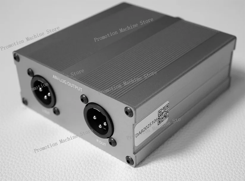 AES Digital To Fully Balanced Analog Audio Converter for Automatic Recognition of Sampling Rate
