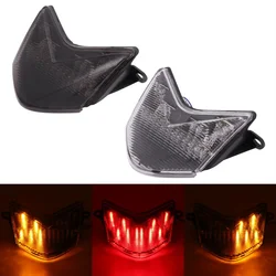 Motorcycle Integrated LED Rear Tail Light Brake Turn Signals Lamp For KAWASAKI Ninja ZX 636 6R 6RR ZX6R ZX6RR Z750S 2005 2006