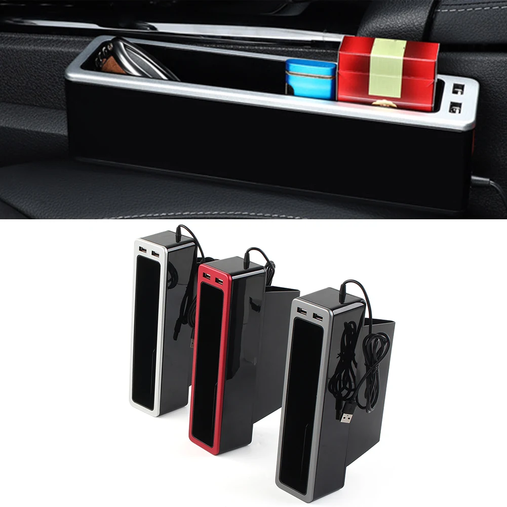 Right Side Car Seat Organizer Seat Crevice Storage Box Multifunction Gap Slit Filler Holder For Wallet Phone Slit Pocket