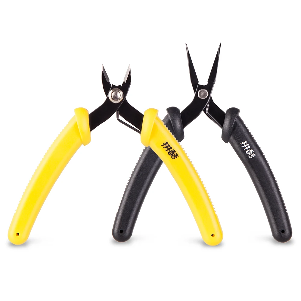 Piececool Tools for 3D Metal Puzzle 2 Pcs Assembly Tools for Model Building Kits Clipper Needle Nose Pliers