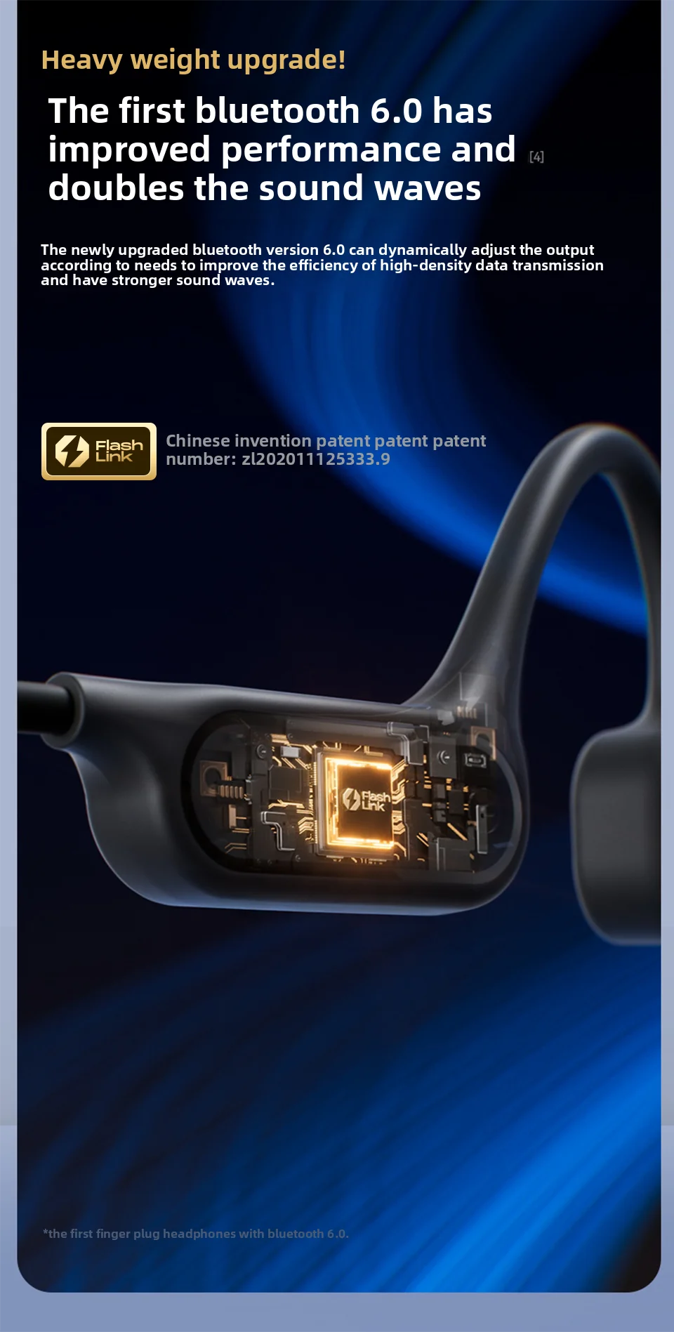 Sanag B33S Knochenleitung Bluetooth-Kopfhörer Open Ear IPX8 Schwimmkopfhörer Wahl 32 GB Speicher Wireless Headset MP3-Ohrhörer – Detail 6