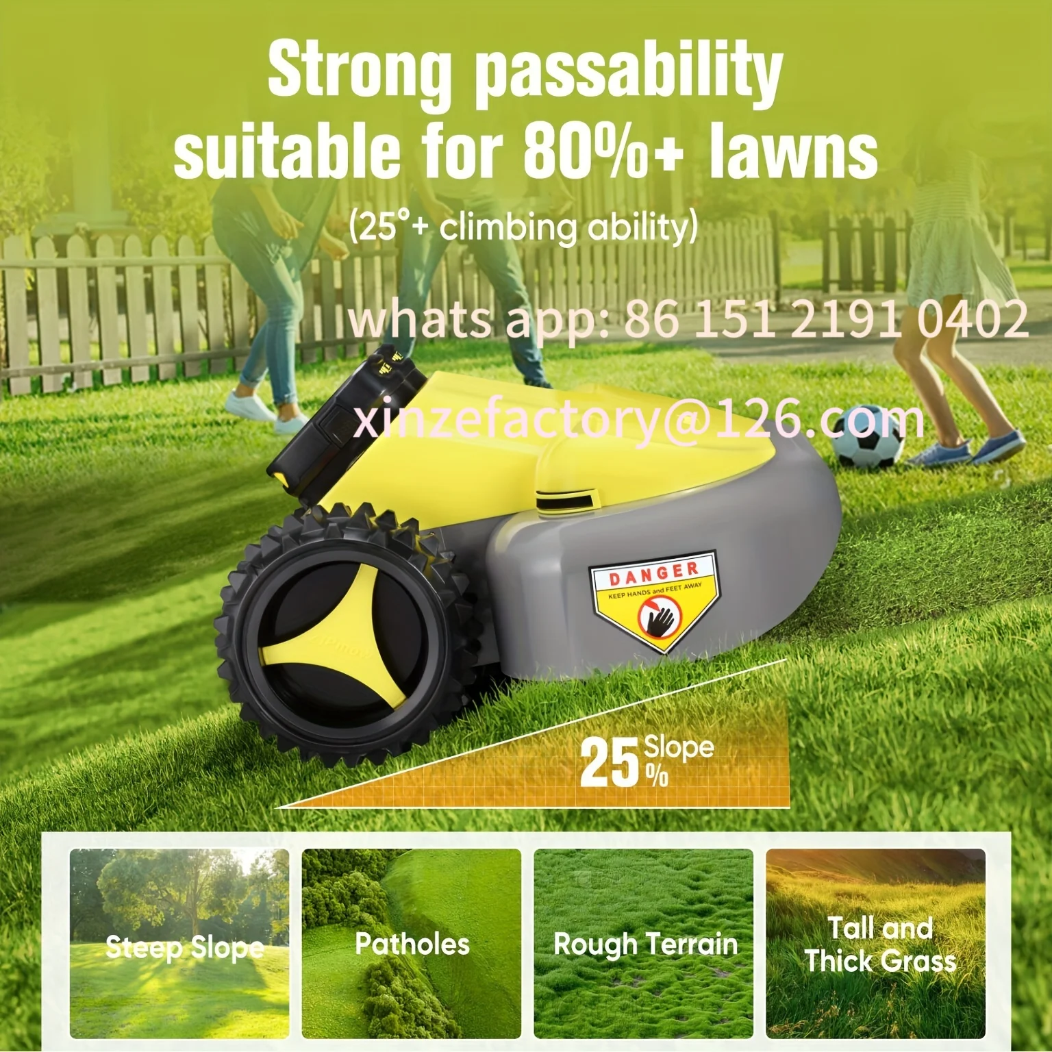 

Customizable winter Smart Electric Robot Lawn Mower For Garden And Garden Remote Control Lawn Mower Robotic Moving Lawn