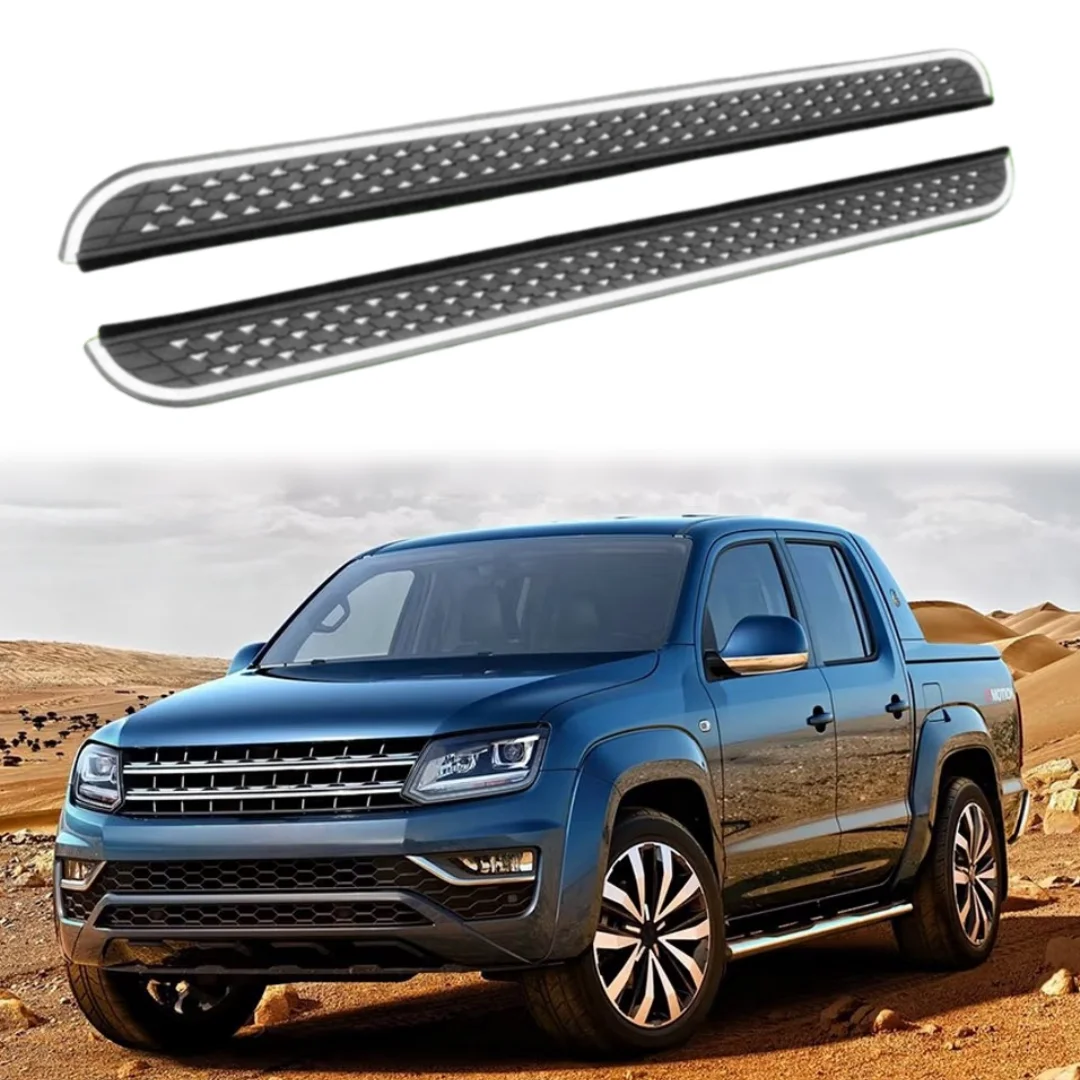 

Фиксированная боковая подножка двери подходит для Volkswagen VW Amarok 2011-2021, подножка, алюминиевая подножка педали, защита