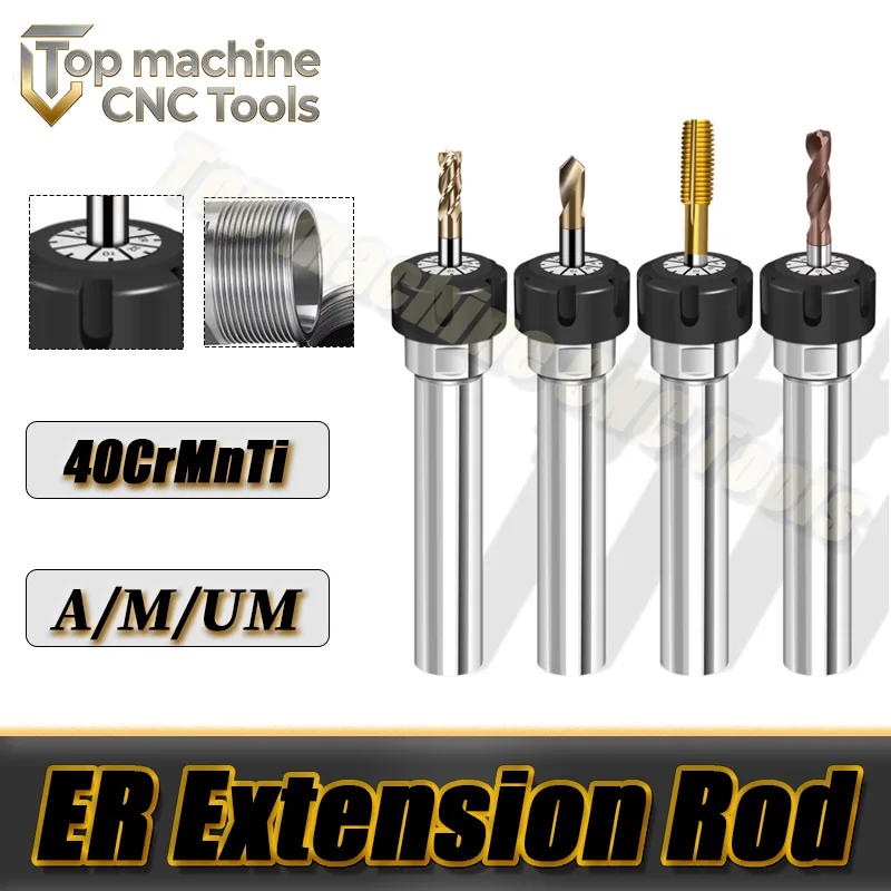 C6 C8 C10 C12 C16 C20 C25 C32 ER8 ER11 ER16 ER20 ER25 ER32 ER Extension Rod Deep Hole Machining Tools Mill Lengthen Tool Holder