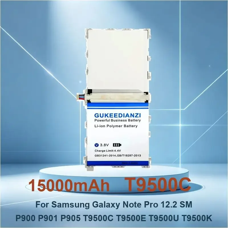 T9500C Tablet Battery For Samsung Galaxy Note Pro 12.2 SM P900 P901 P905 T9500C T9500E T9500U T9500K 15000mAh High Capacity