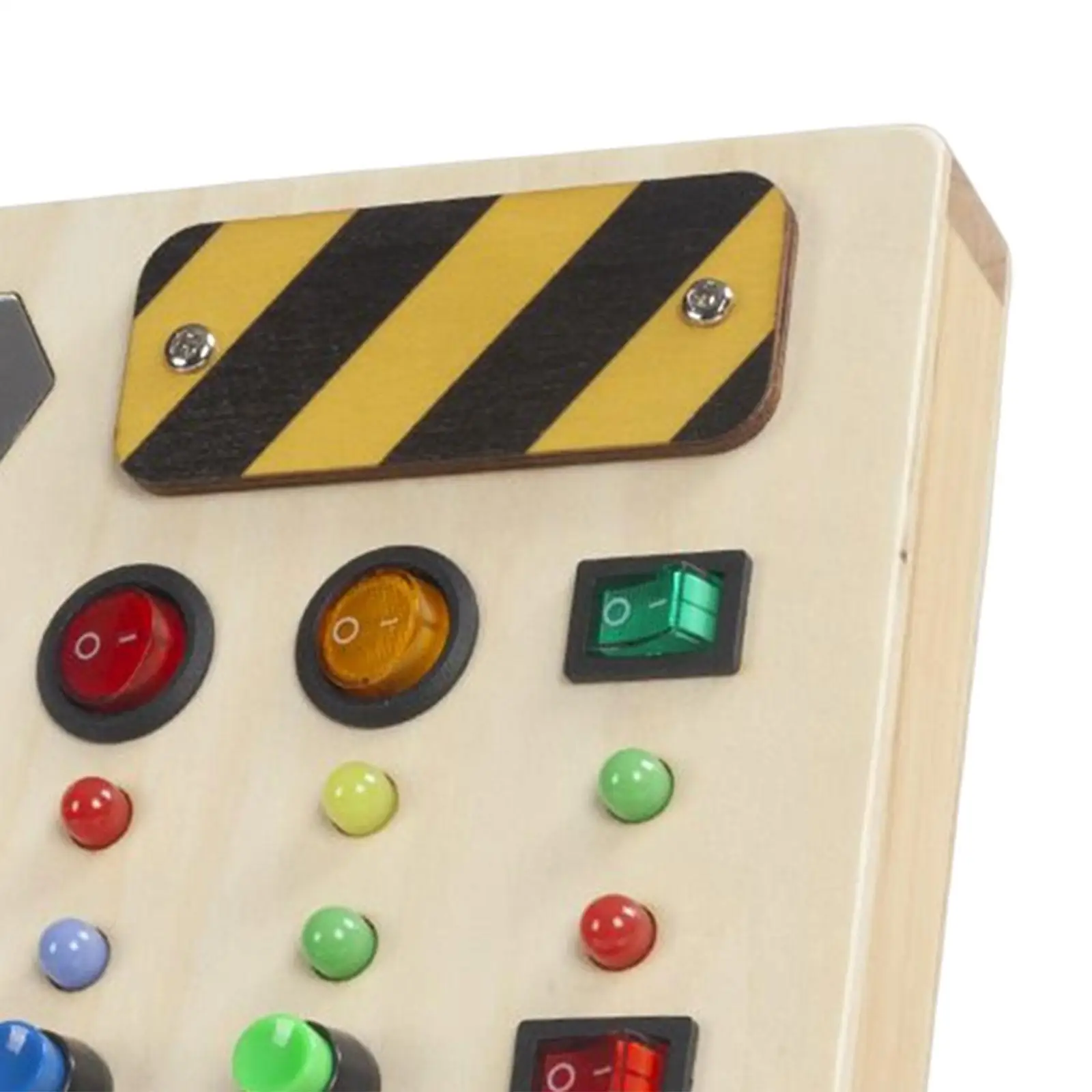 Jouet de voyage pour développer la motricité fine, jouet éducatif sensoriel, jouet interrupteur lumineux pour les enfants de 1, 2, 3 et 4 ans, activités préscolaires, cadeaux pour garçons et filles
