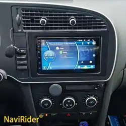 For SAAB 9-3 93 2007 2008 Video Player Head Unit Autoradio 2 Din Android 13 Car Radio GPS Navigation Multimedia Recorder Stereo