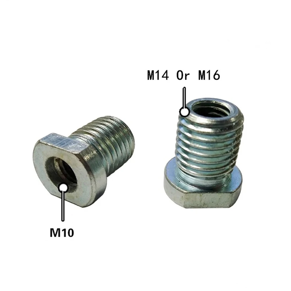 M10 To M10 To M16 Thread Angle Grinder Converter Connector For Angle Grinder Polishing Machine Adapter