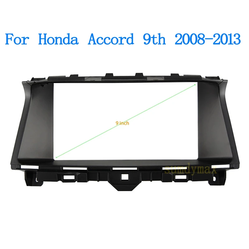9inch Car Audio Radio 2Din Fascia Frame Adapter For Honda Accord 8 8TH Crosstour 2008-2012 Fitting Panel Frame Kit