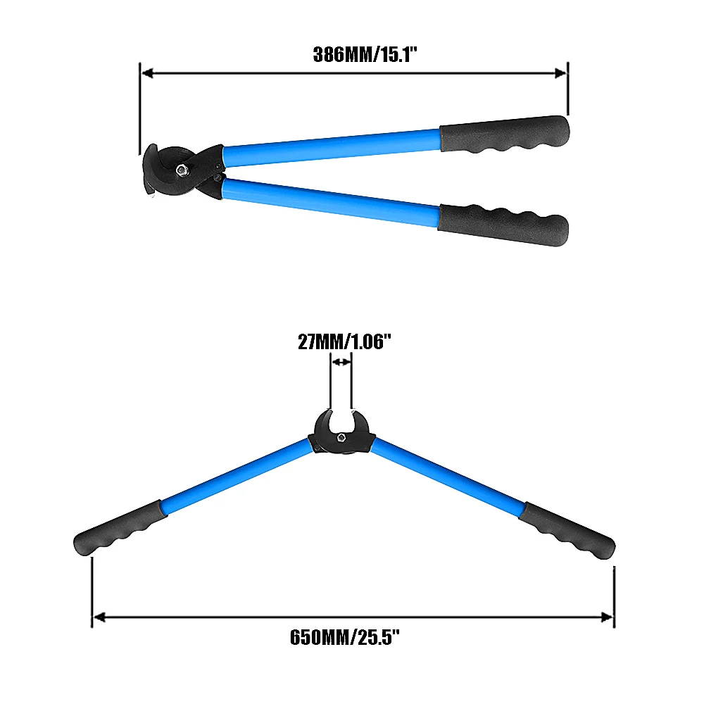 WOZOBUY Rohr Terminal Crimper Hex Crimp Werkzeuge HX-50B Zange 6-50mm2/AWG 10-0 Multitool Batterie Kabelschuh Kabel Hand Werkzeuge – Detail 9
