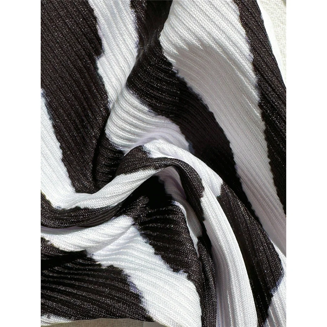 XS - L Zebra Halter Mini Thong Bikini Damen Bademode Zweiteiliger Bikini-Set mit Polsterung Badeanzug Schwimmanzug V6759 – Detail 6