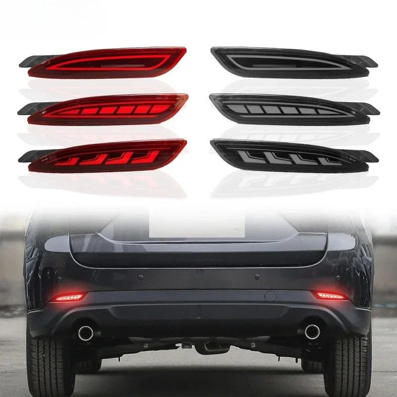 For Mazda CX-5 CX5 2022-2026 Car Rear Bumper Light Reflector Upgrade LED Sequential Turn Signal Driving Brake Lamp Accessories detail image 2