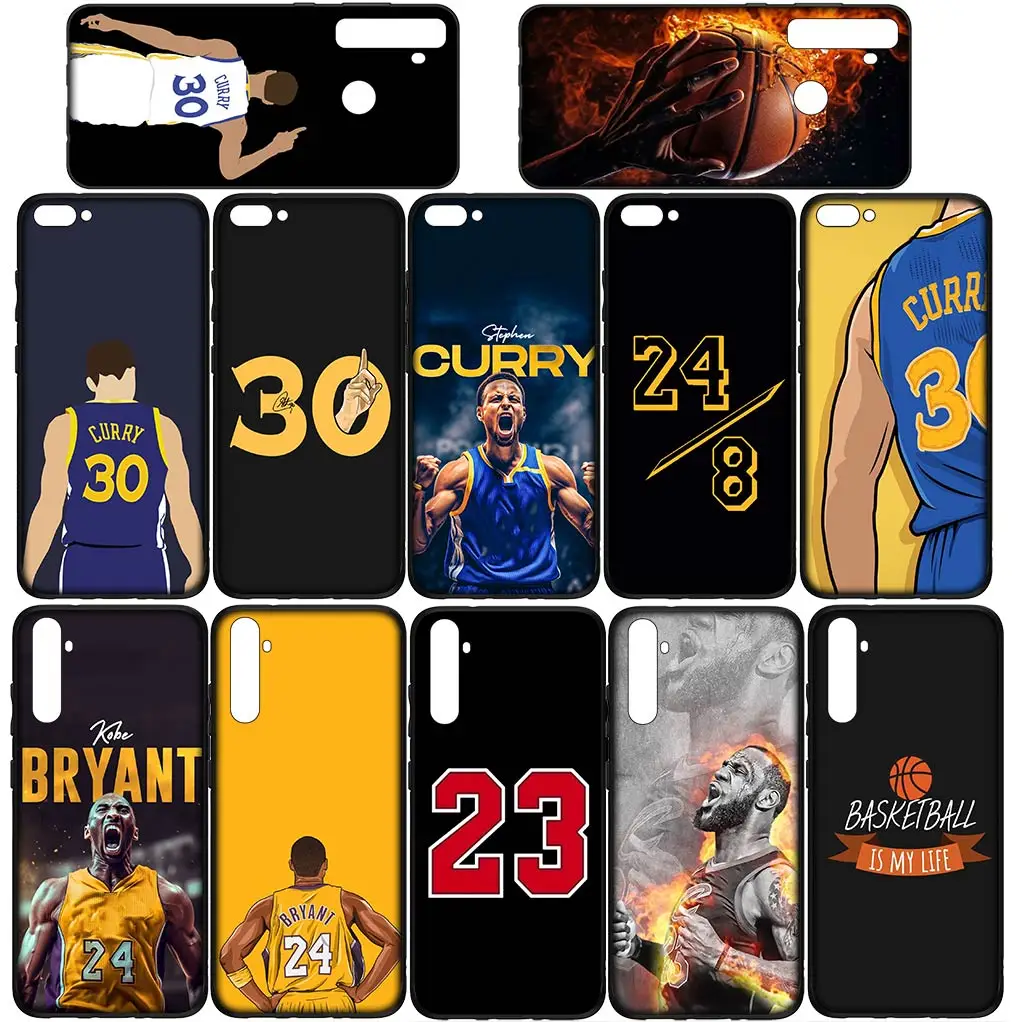 Basketball NO 24 30 23 Sports No24 No23 No30 Cover Phone Case for Xiaomi Redmi Note 13 13C A3 A3X Mi POCO F6 F5 X6 Pro + 5G 4G