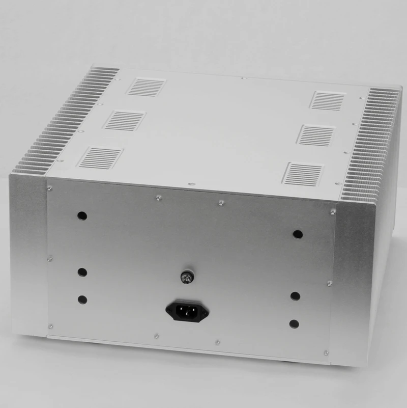 KYYSLB 411X411X200MM Amplifier Chassis Class A DIY Enclosure All Aluminum Alloy Sound Audio Speaker Amplifiers Case Shell