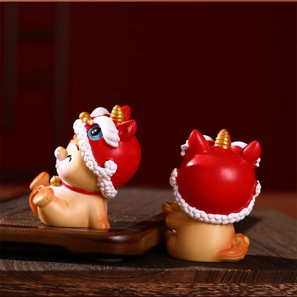 لطيف 2026 الحصان العام التميمة الراتنج سنة الحصان الحصان أرقام زخرفة نابض بالحياة الزخرفية تمثال الحصان السنة الصينية الجديدة #5