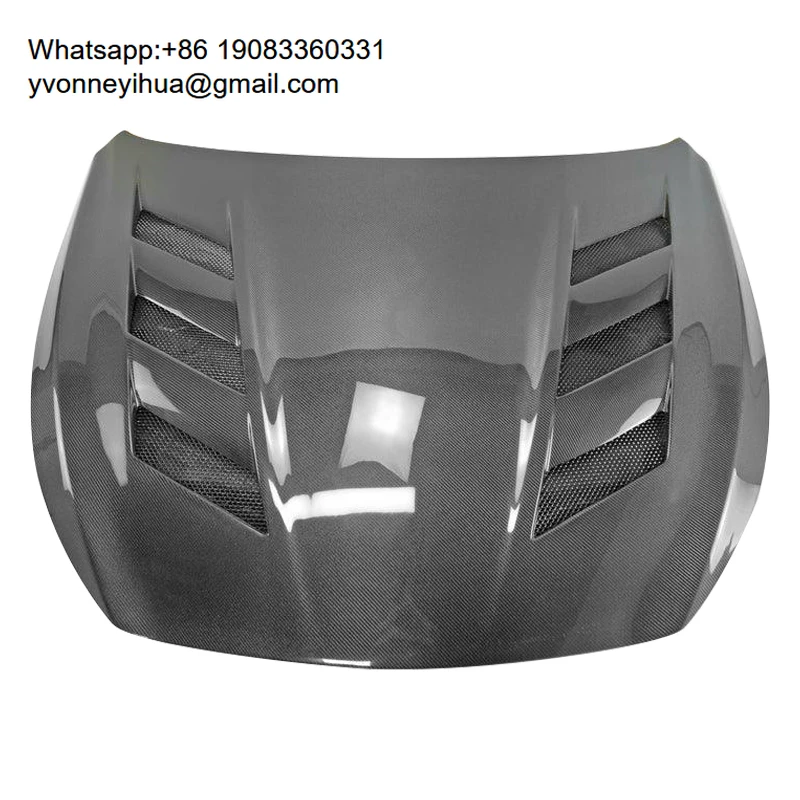 

For Infiniti Q50 V37 2013+ Carbon Fiber Front Vented Hood For Infiniti Q50 Carbon Hood