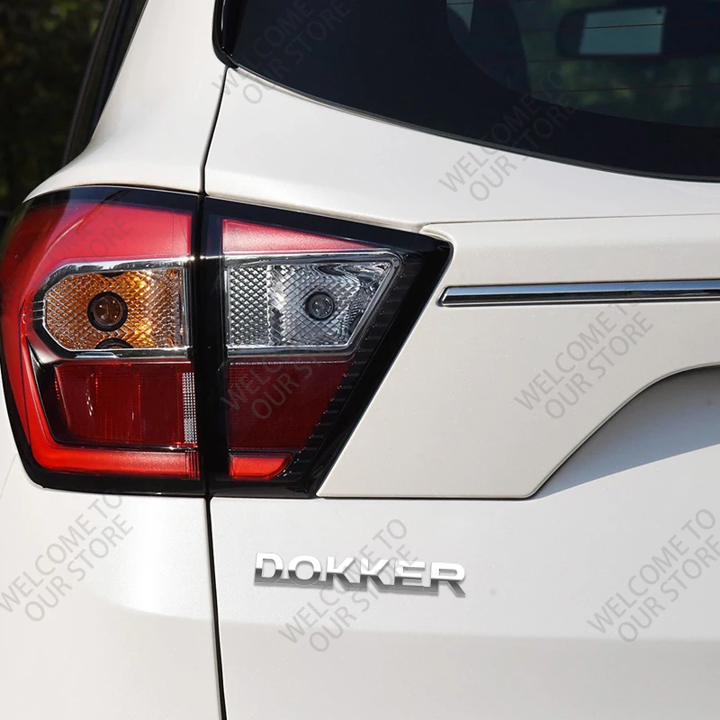 ثلاثية الأبعاد معدن ل Dokker Stepway DCI فان شعار سيارة شارة ديكور الخلفي الجذع ملصق شعار لاصقة تزيين اكسسوارات السيارات