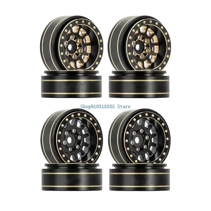 Crawler RC Car Upgrade Parts for 1/18 TRX4M 1/24 SCX24 Beadlock Wheel