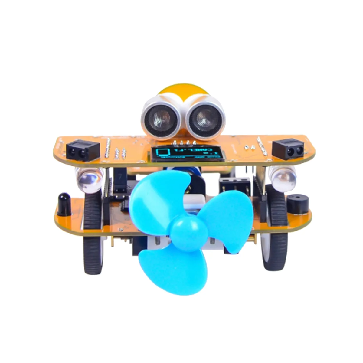 CamelF.1 روبوت برمجة رسومية للطائرة الصغيرة للوحة الأم R3 Mixly/Scratch Robot (WiFi)-HIM