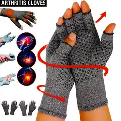 1pc Compression Arthritis Gloves Wrist Support Brace Carpal Tunnel Pain Relief Women Men Therapy Wristband Anti-Slip Work Gloves