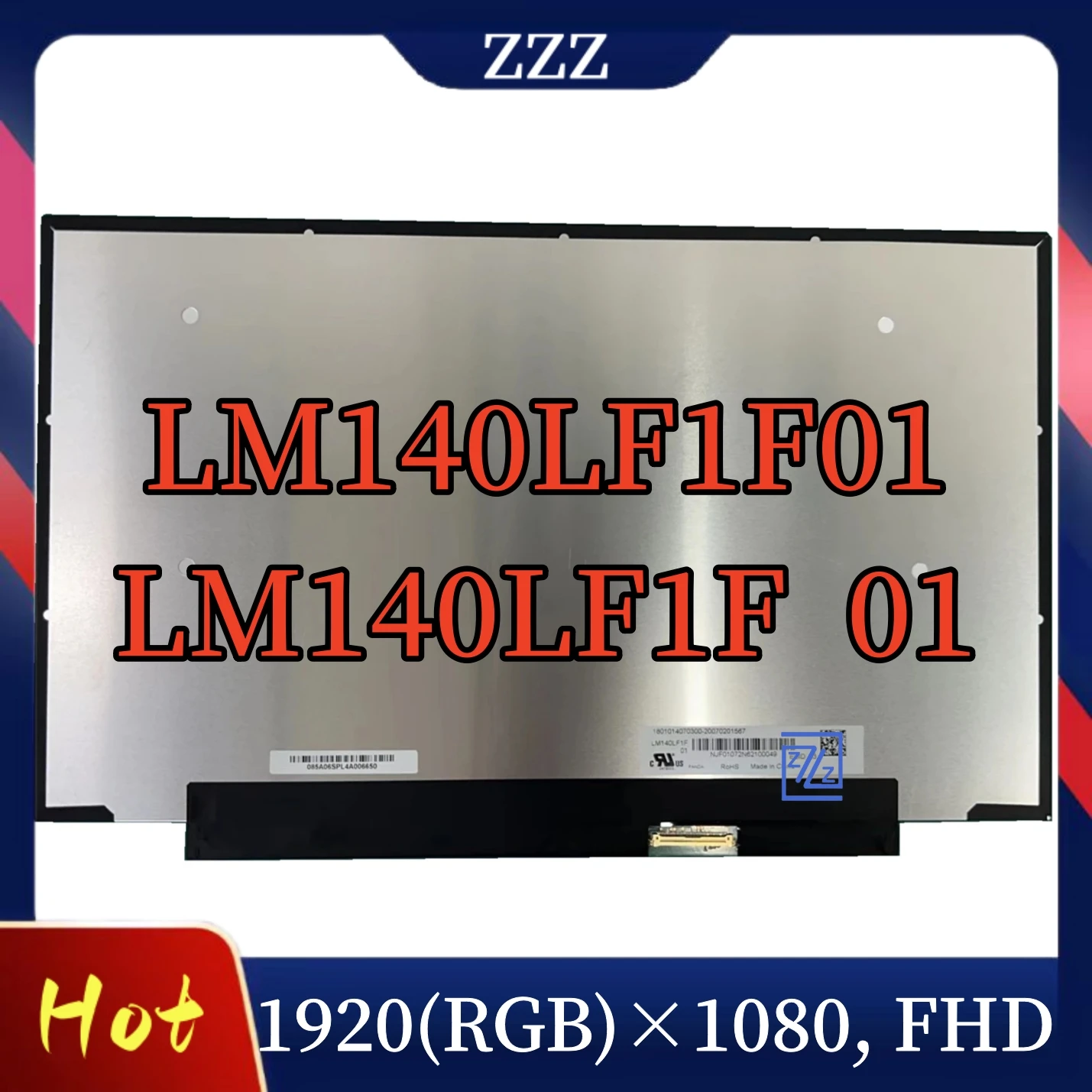 

Светодиодный ЖК-экран LM140LF1F01 LM140LF1F-01 LM140LF1F 01, 14 "120 Гц, 40pin FHD, сменный IPS-дисплей для Asus ga401I GA401Q