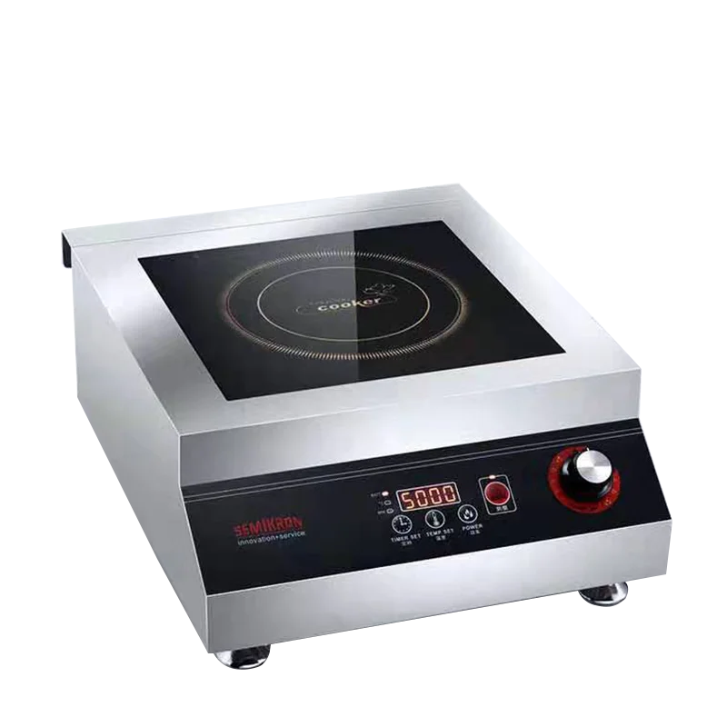 

Commercial Fast 3000W 5000W High-power Cooking Wok Burner Range Type Factory Induction Cooker Stove