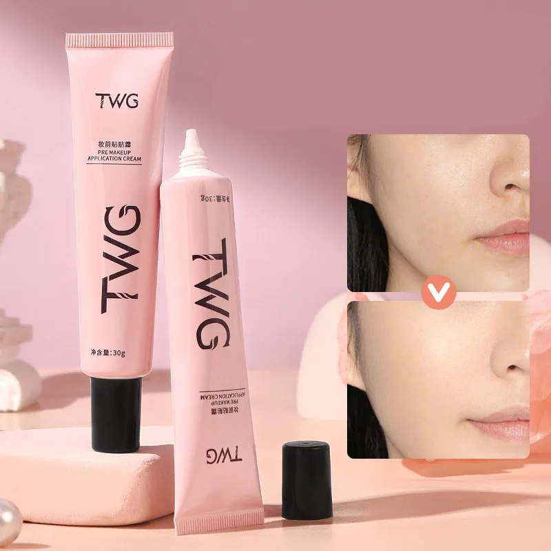TWG Face Makeup Primer Oil-control Base Concealer Pre Makeup Eye Contour Spot Dark Circle Correcting Oil-Free Skin Foundation