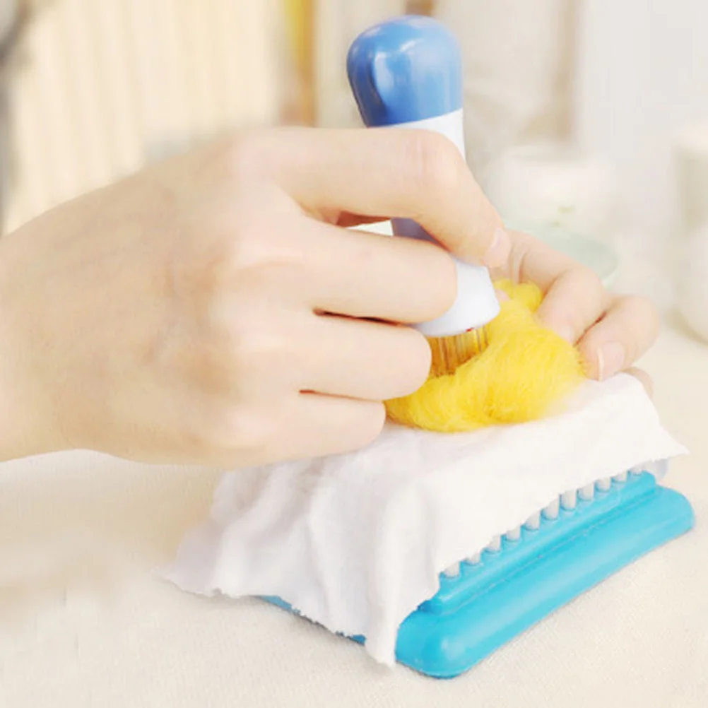 

Needle Felting Needles High Quality Hardened Iron for Wool Felt Projects Comfort Grip Handle Easy Installation Felting