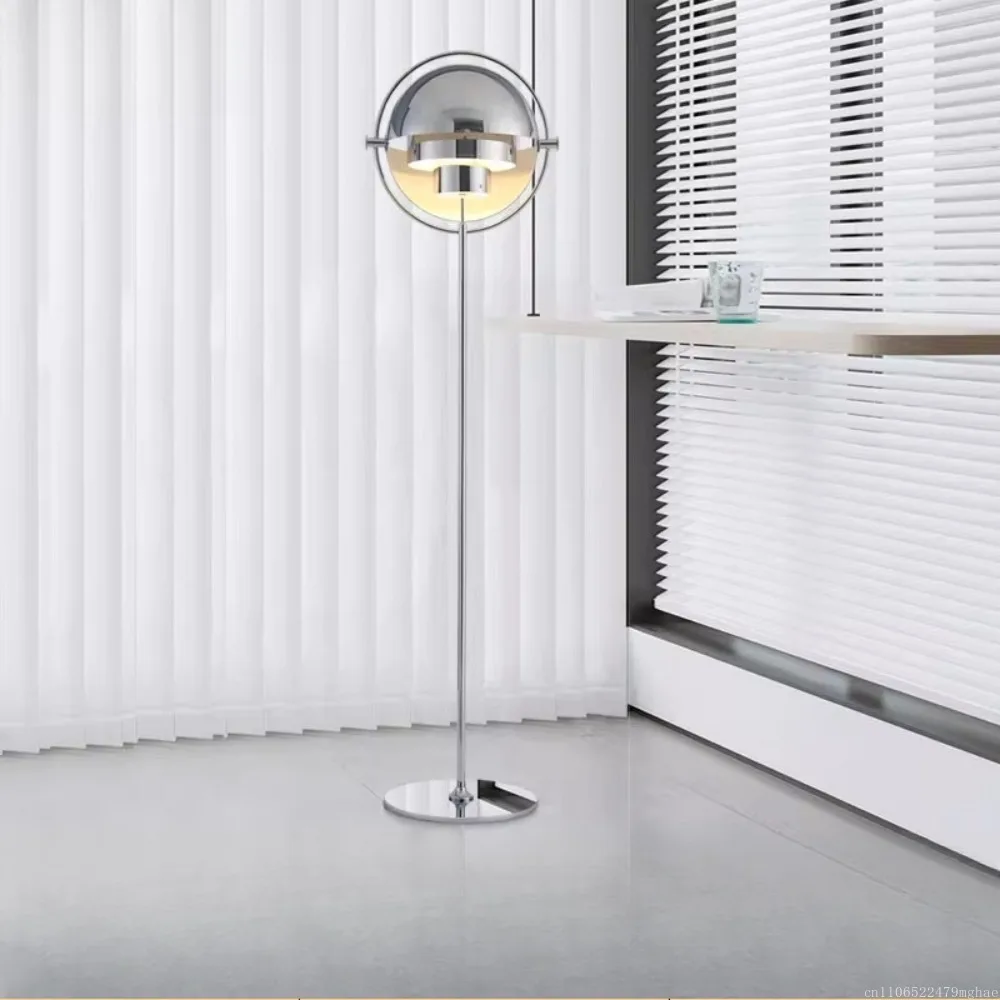 Modern Scandinavian Floor Lamp for Living Room Sofa Side, Designer Dining Room Bedroom Study Adjustable Luxury Lighting