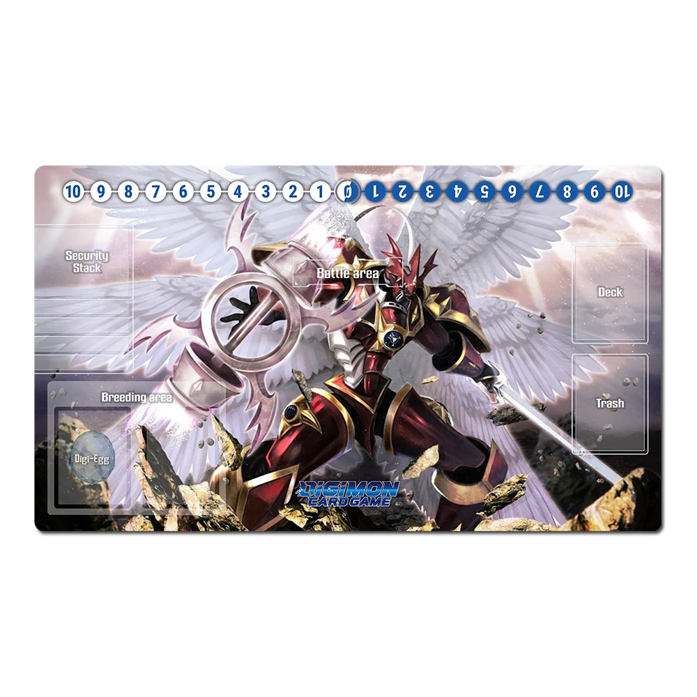 

Digimon Dukemon DTCG CCG Коврик для коллекционных карточных игр Duel Playmat Настольный игровой коврик для мыши Коврик для мыши Бесплатная сумка 60x35 см