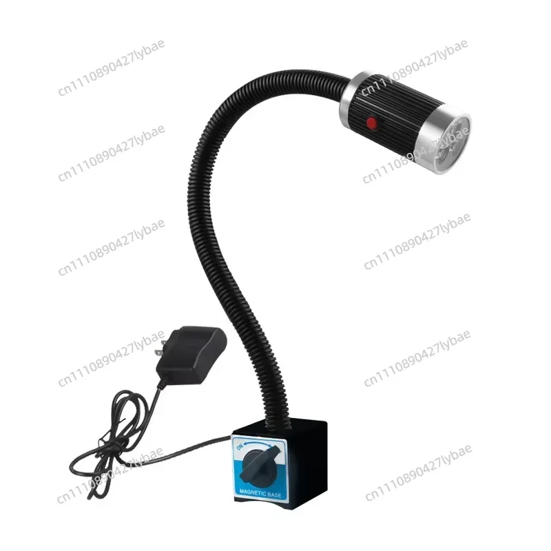 Strong Magnetic Base LED Lathe Work Light 9W 24-36V Machine Tool Work Super Bright Light 110V/220V Industrial Desk Lamp