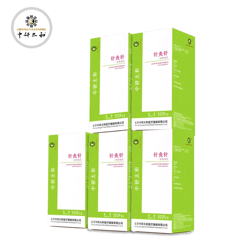 Acupuntura Facial Beleza Agulhas Descartáveis, Cuidados de Saúde, Barato, Preço de Atacado, 5 caixas, 2500 pcs