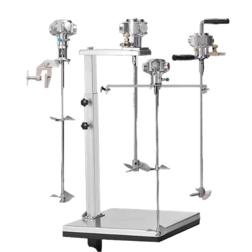 60L Pneumatic Mixer Air Agitator Air Blender Stirrer Aluminum alloy Air Mixing Machine 2800RPM 1/8HP 5 Gallon Mixing Equipment