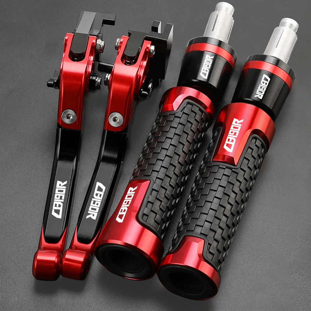 Motorcycle CB 190 R Adjustable Brake Clutch Levers Hand Grips Ends Handlebar Cover For Honda CB190R CB190 R 2015 2016 2017 2018