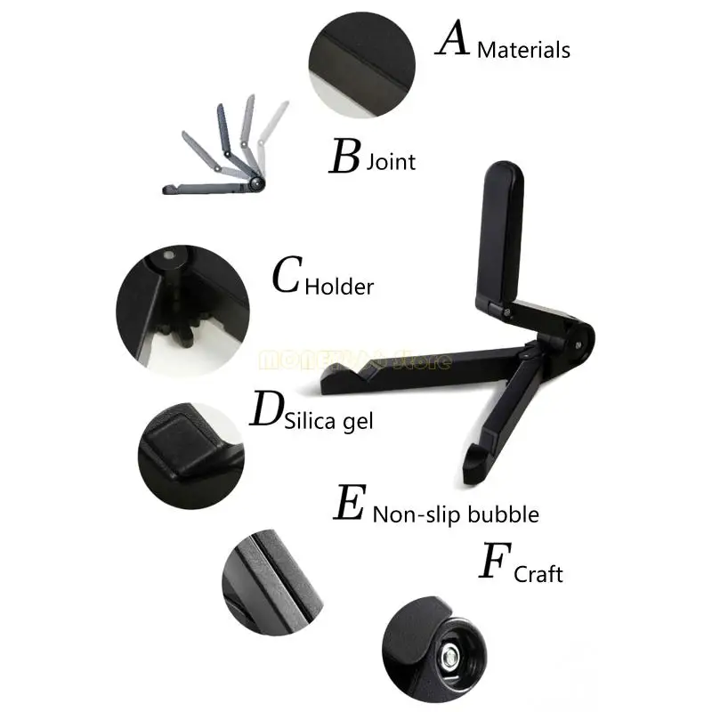 F62C Vinyl Record Display tablet leggeri Teder stabili senza scuotere