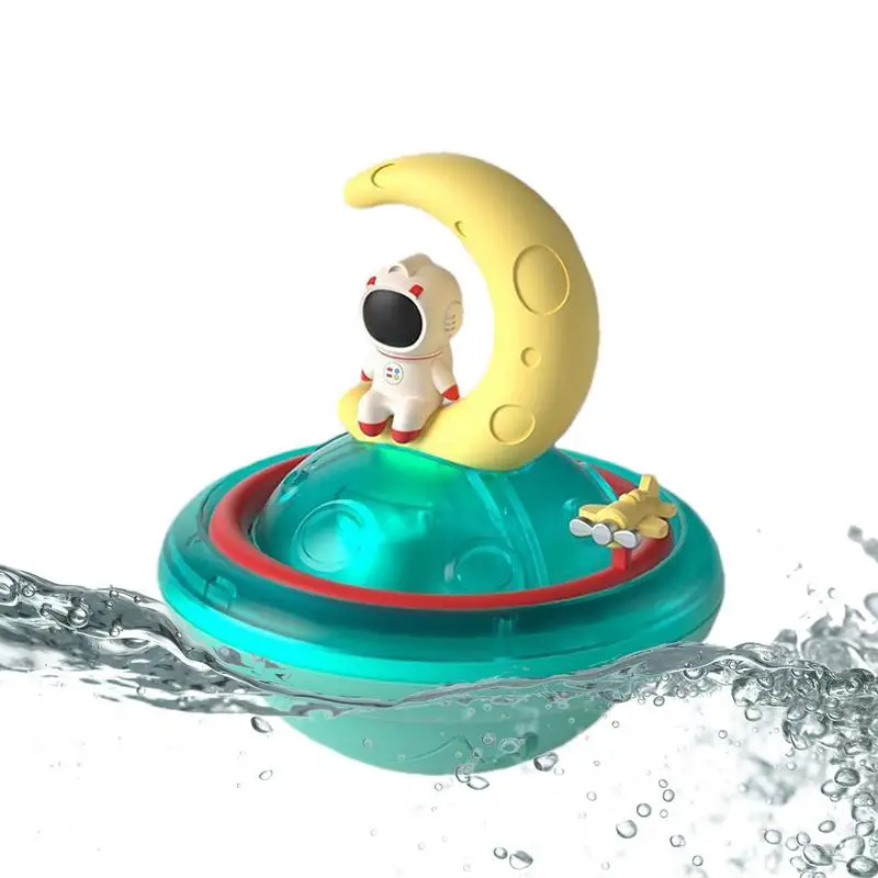 

Light Up Bath Toy Spray Water Pool Toys With Music Space Theme Design Bath Toy Water Bath Time Bathtub Shower Toys For Kids